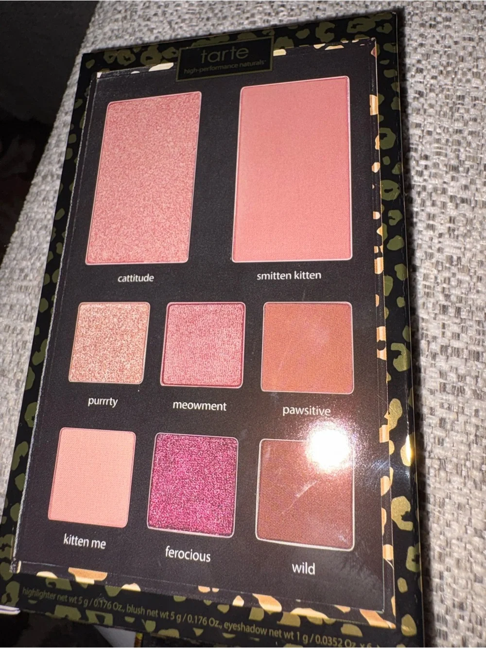 Tarte Confessions of a Maneater Cheek & Eye Palette - Radiant Pink Shades